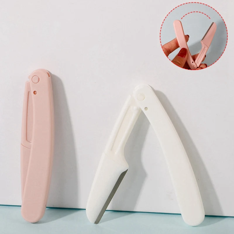 3 шт./компл. складная бритва для бровей женщин многоцелевой триммер бритвы лица из