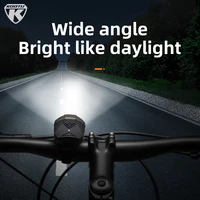 kootu helmet light bicycle handlebar flashlight usb charging light waterproof night riding bicycle light helmet light and handle