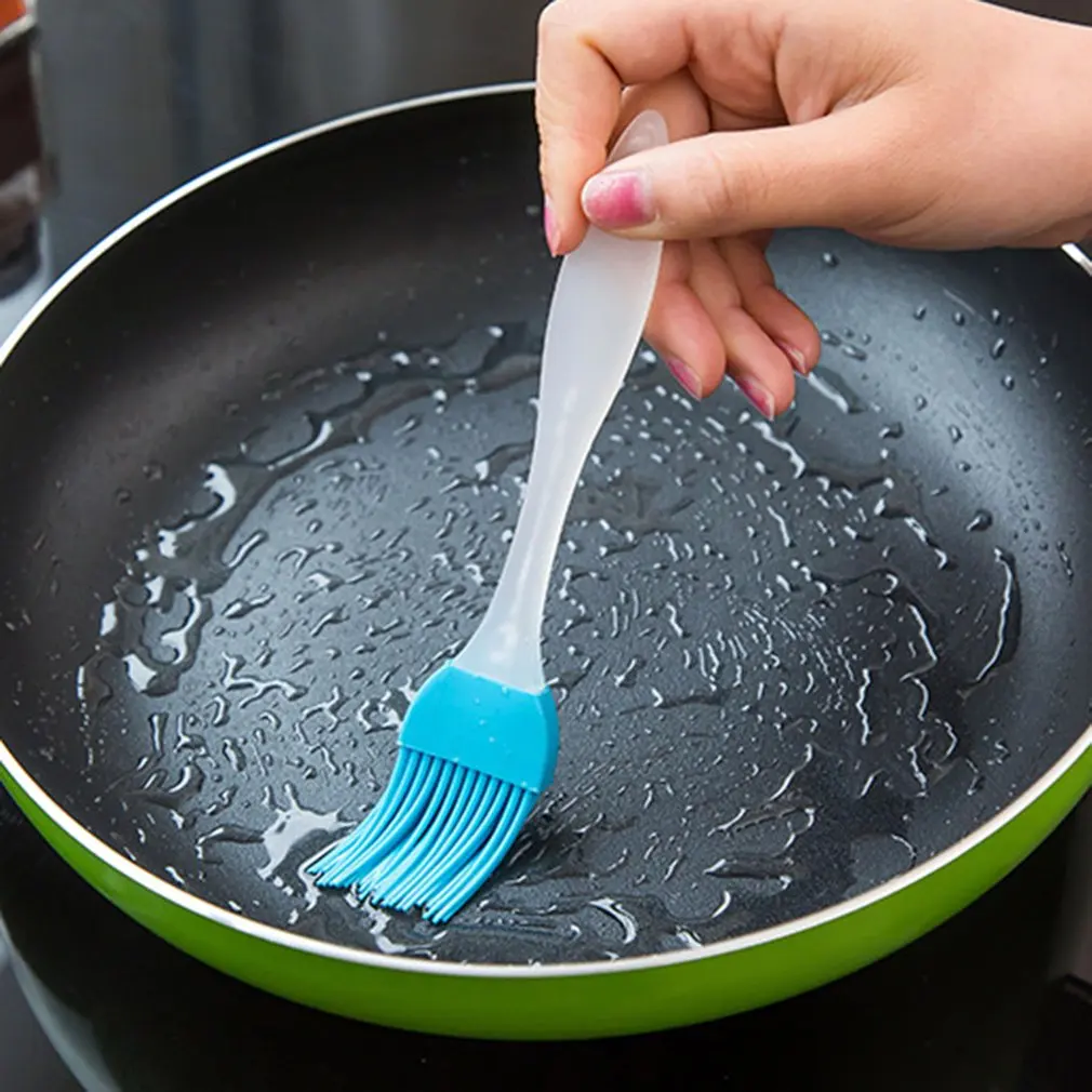Easy To Clean Soft Silicone Baking Bakeware Bread Cook Pastry Oil Cream BBQ Tools Basting Brush Kitchen Utensils |