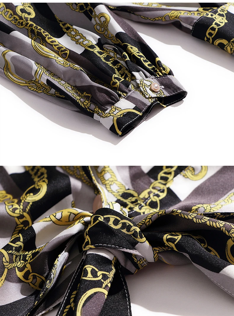 Женский топ корейская модная рубашка с принтом женская блузка зубчатый воротник