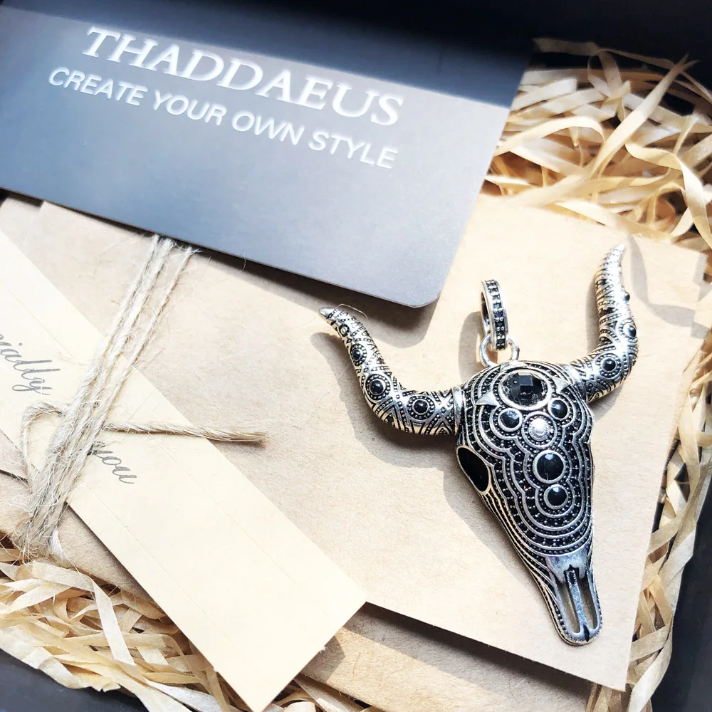 Подвеска в виде быка искусственный меч Модные Винтажные Украшения Rebel