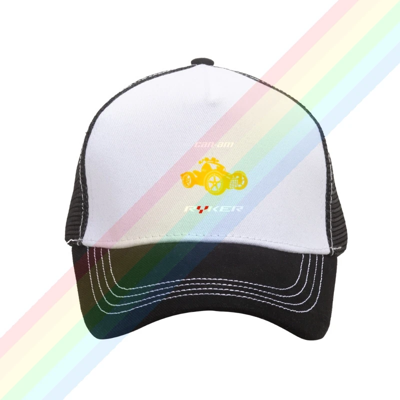 Удобная моющаяся бейсболка CAN Am Yellow для мужчин и женщин Регулируемая Кепка с