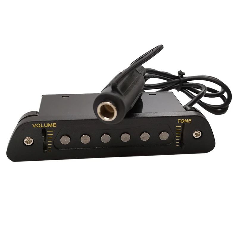 

Guitar Sound Hole Pickups Non-Opening, Adjustable Volume, Pickups with EQ Equalizer, Musical Instrument Accessories
