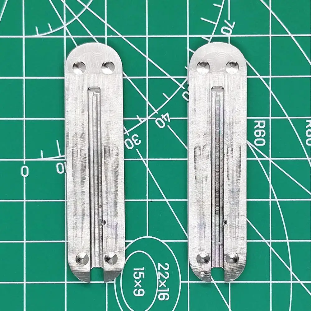 Весы TC4 из титанового сплава с вырезами для швейцарского армейского ножа Victorinox 58