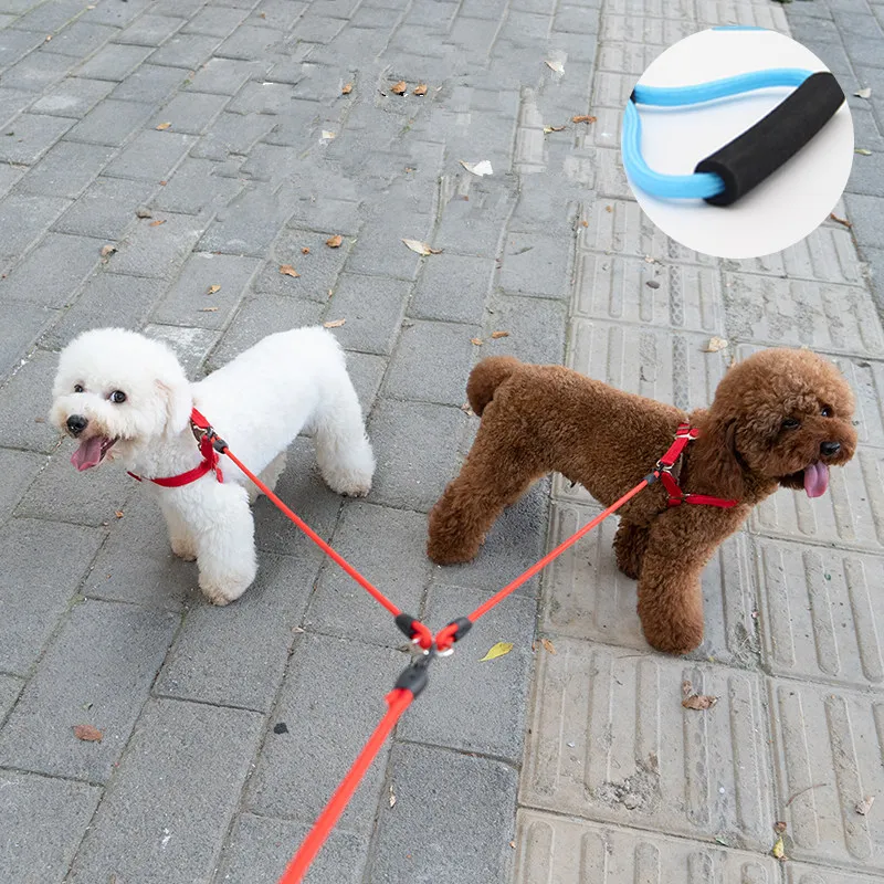

Dog Harness Dog Harness and Leash Set Double Leashes for Dogs Walking Accesorios Para Perros Pet Products for Dogs Walker Leash