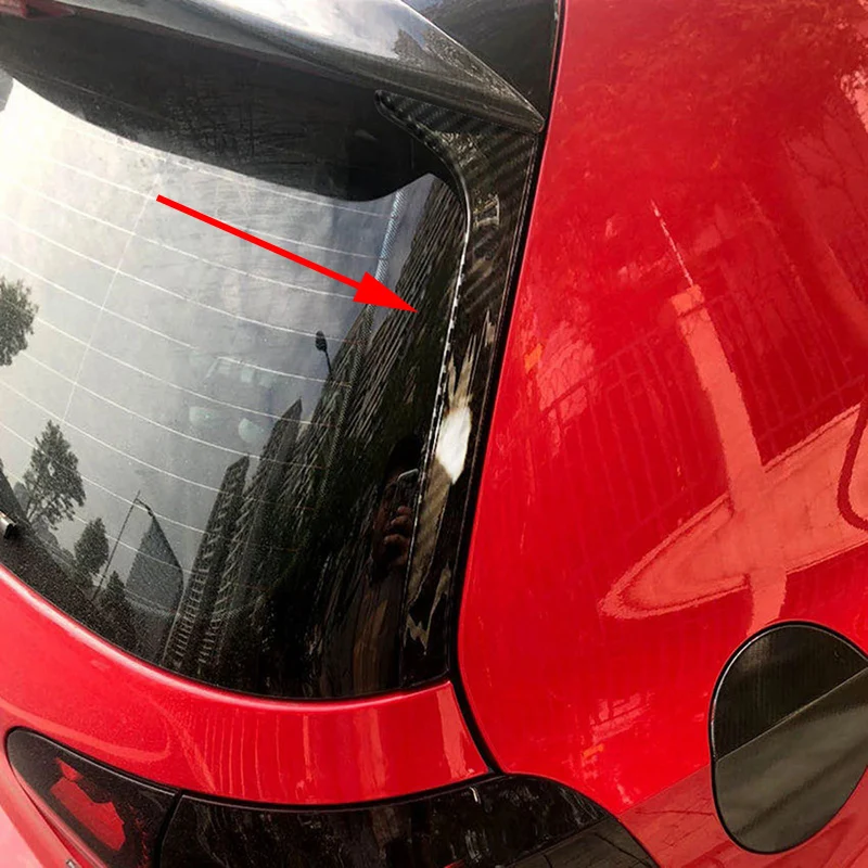 Пара боковых спойлеров для заднего стекла утюжок сплиттер крыло VW Golf 6 MK6 GTI/GTR/GTD 2008