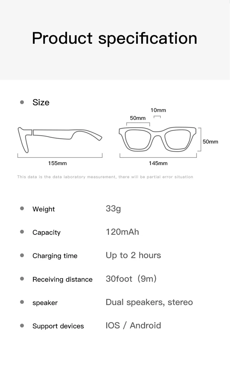 구매 E10 스마트 안경 안티 Uv 선글라스 오디오 안경 야외 활동을위한 무선 통화 및 음악이있는 BT 지원 오디오 장치