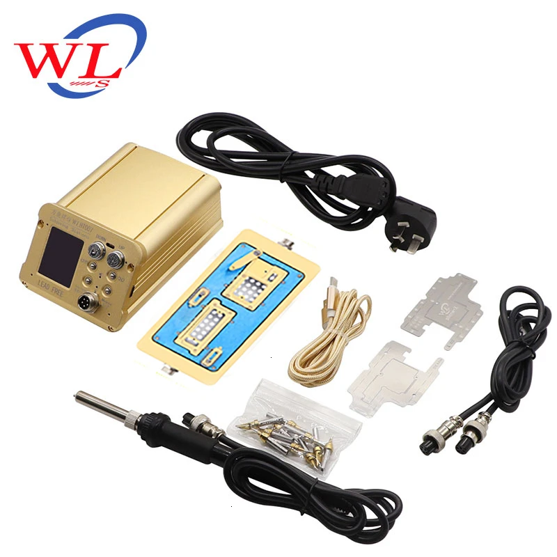 

110V 220V WL HT007 Intelligent Layered Heating Soldering Station for iPhone X XS MAX 11 Pro Logic Board Desolder Rework Station