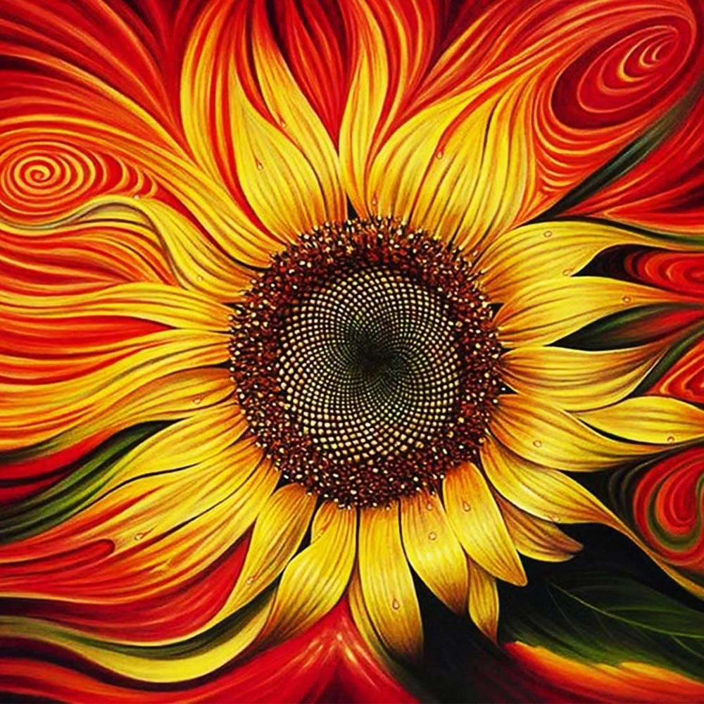 

Водорастворимый холст с цветочным принтом подсолнуха, 11CT, Набор для вышивки крестиком «сделай сам», Набор для вышивки DMC, картина нитями, рас...