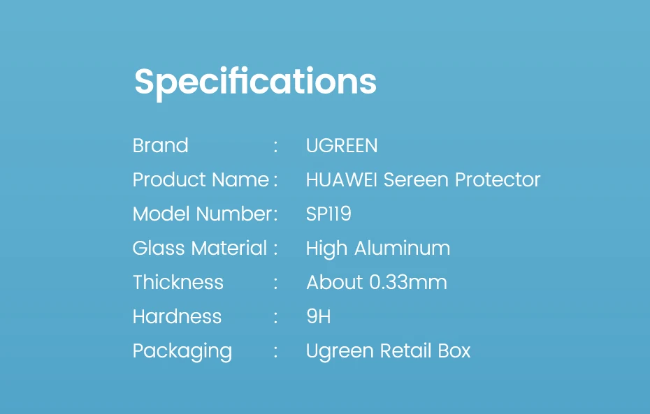 Ugreen для huawei P30 защитное стекло 3D Гидрогелевая Защита экрана для huawei P20 Pro mate 20 mate 20 X Nova 4 Honor V 20 стекло