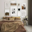 Абстрактная Картина на холсте в стиле бохо, настенное украшение для гостиной, дома, без рамки