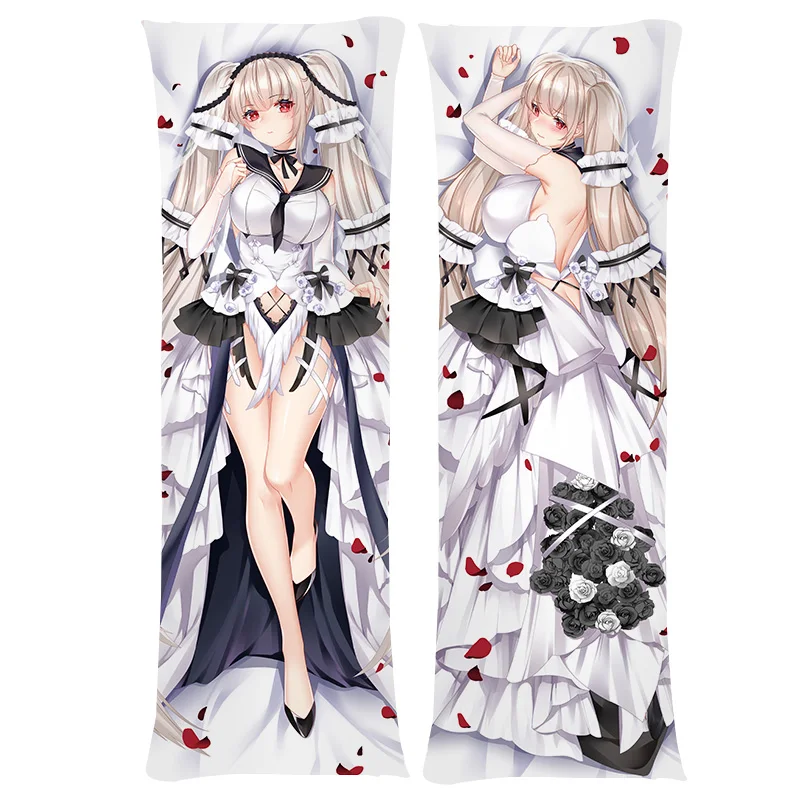 

Anime HMS Formidable Party Dress Series Azur Lane Cartoon Dakimakura Hugging Body Pillow Case Otaku Pillowcase Cushion Cover