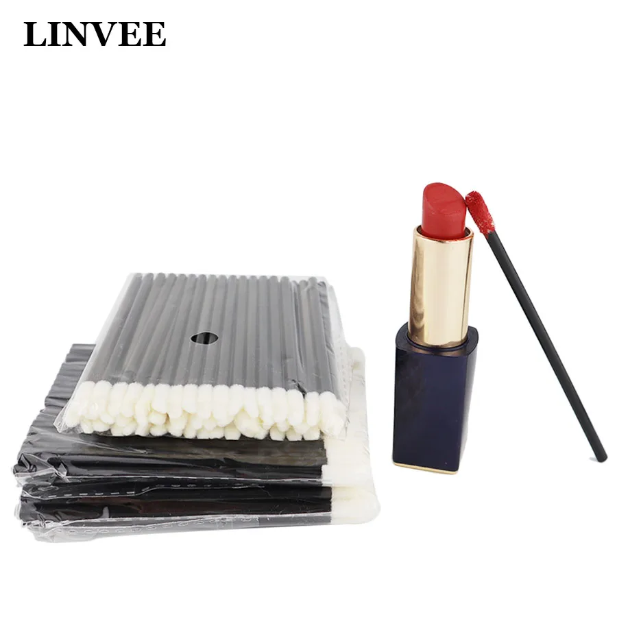 100 шт. декоративные кисти для маникюра без ворса|Аппликатор теней век| |