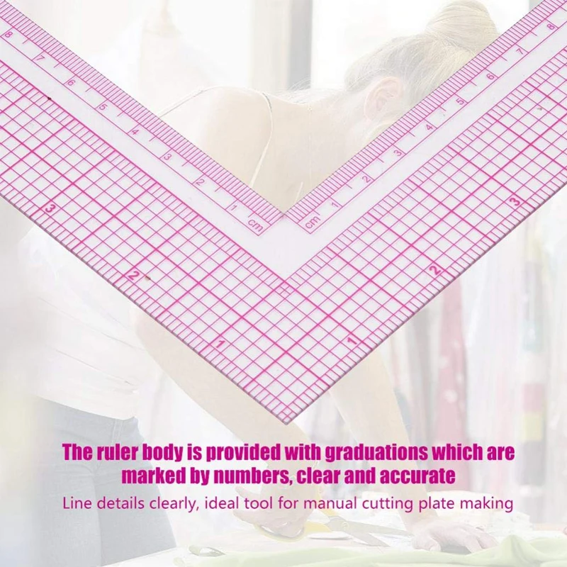 Линейка для лоскутного шитья инструмент квилтинга измерительная линейка