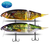 jointed bait 165mm 60g shad glider swimbait fishing lures hard body floating jointed bass pike fishing bait tackle
