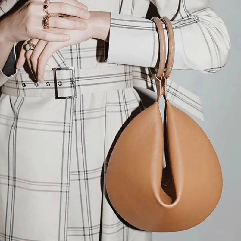 

New Female Fashion European And American Brand Designer Round Personality Handbag Luxury Casual Party Shoulder Bag For Woman Sac