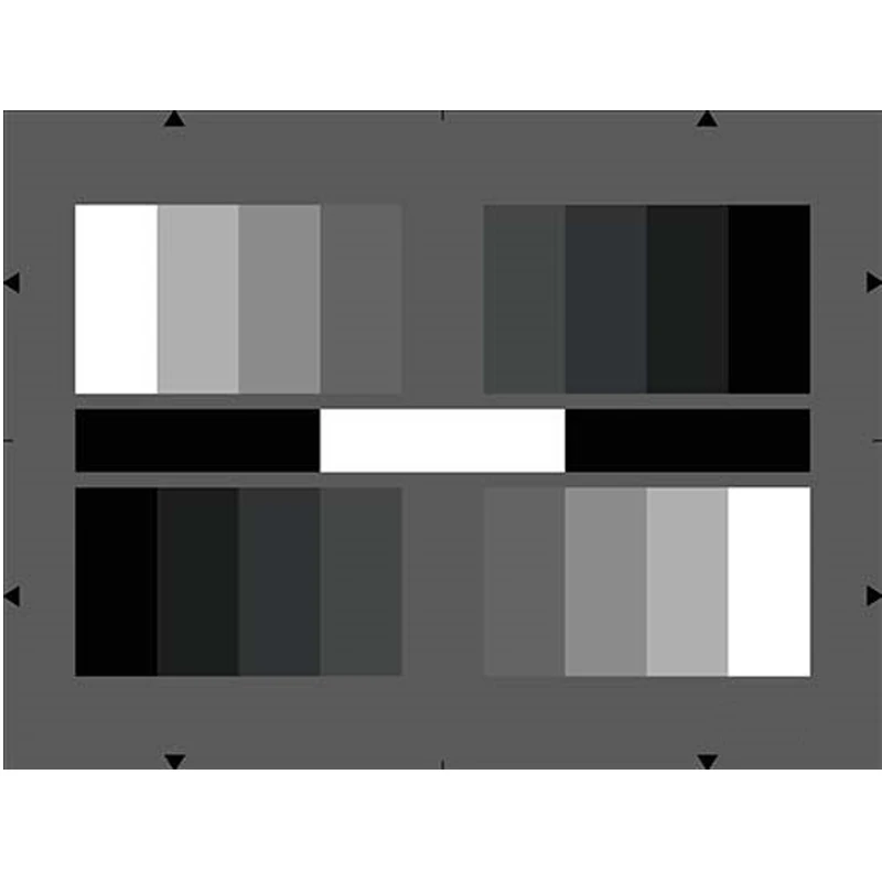 Charttu ITE 9 таблица шкалы серого (гамма = 0 45) диаграмма тестирования 4:3 проверка камер