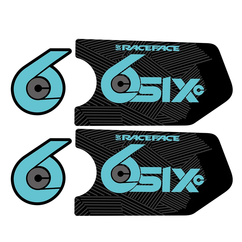 Наклейки RACEFACE six C Кривошип горного велосипеда decal E13 crank stickers | Спорт и развлечения