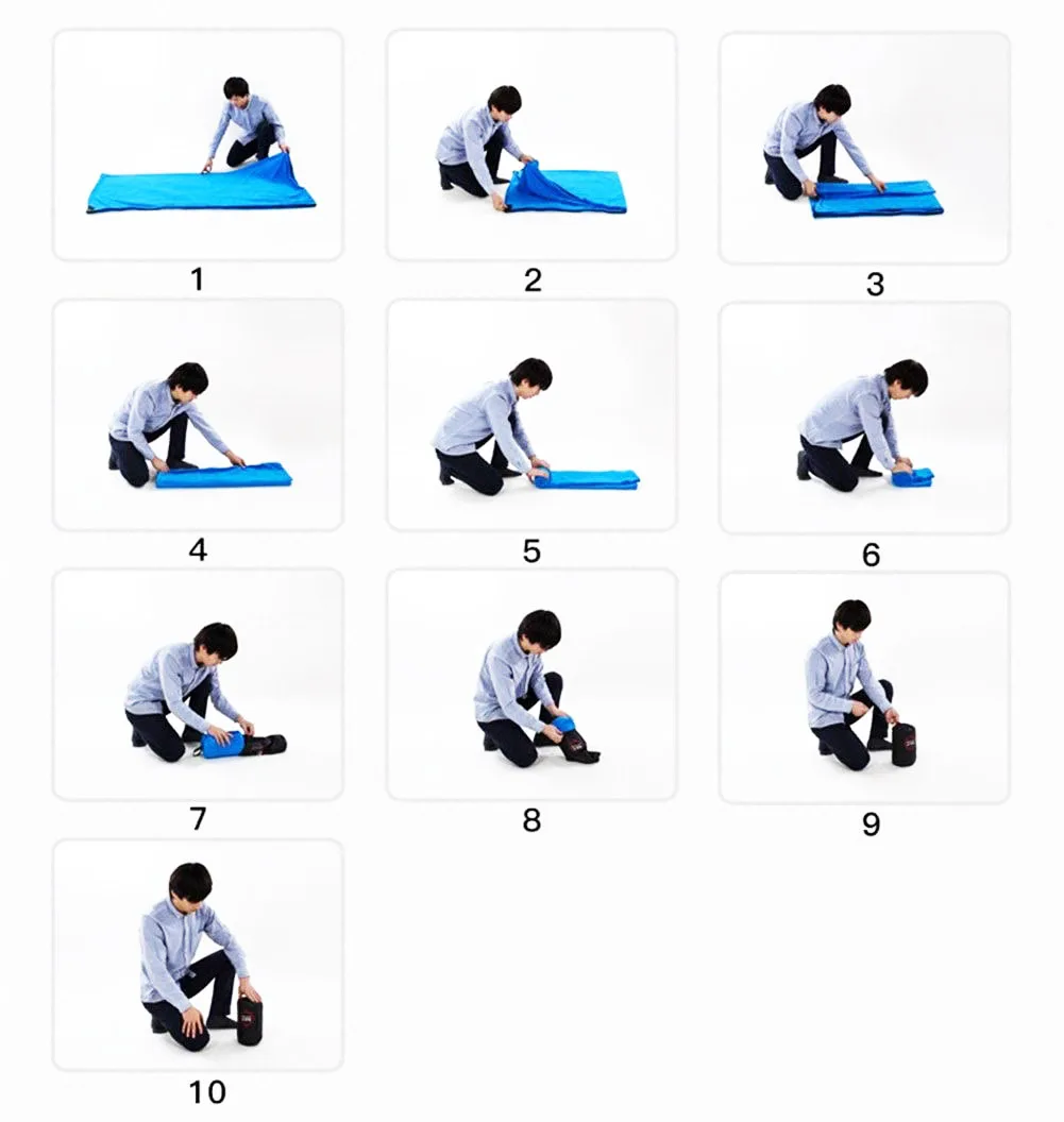 Портативный ультра-светильник флисовый спальный мешок для кемпинга на открытом