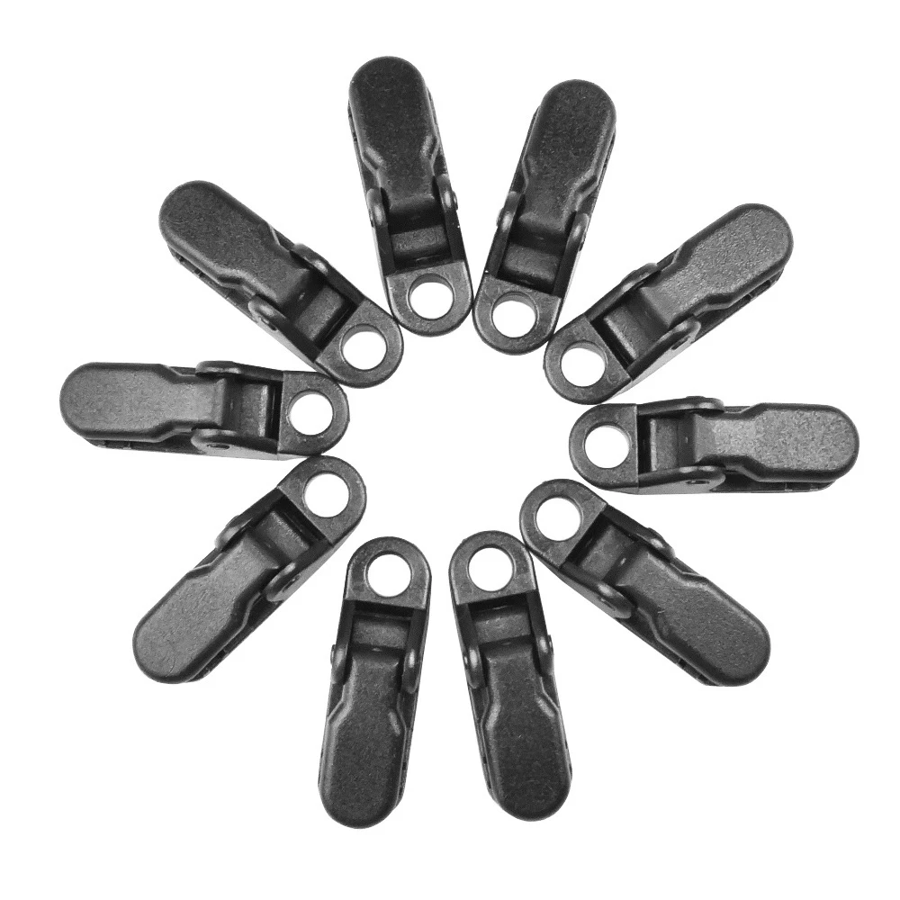 

Tent Pull Point Clip Outdoor Camping Tent Alligator Clip Pull Point Hook Buckle Tarp Clips for The Tent Crocodile Clip Tent