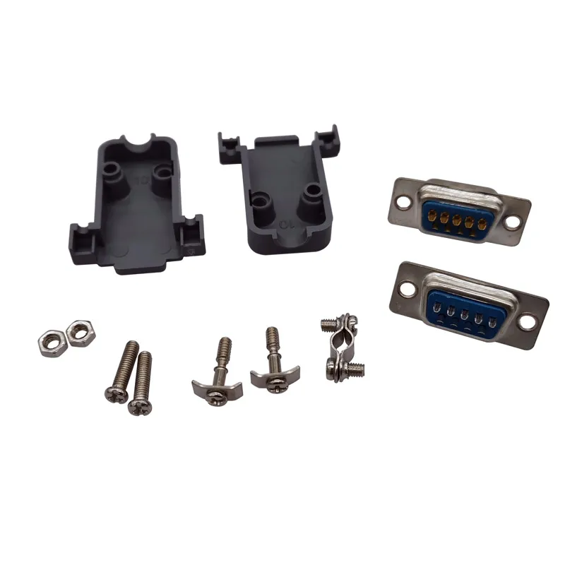 DB9 d-sub Разъемы Разъем rs232 9 pin jack гнездо адаптер Женский Мужской DP9