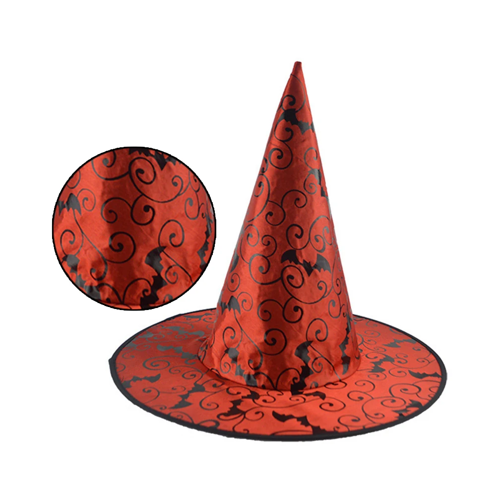 Летучая мышь шаблон ведьма шляпа волшебник Хэллоуин милый шар театральная