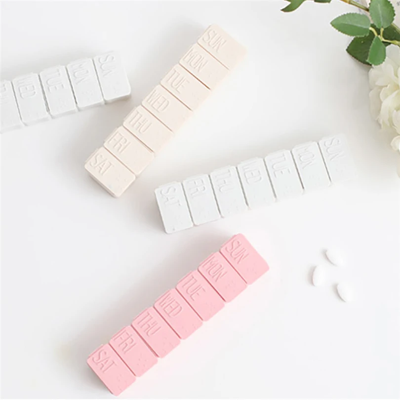 3 шт. таблетница 7 решетки для хранения Коробки Медицинский Набор Еженедельные