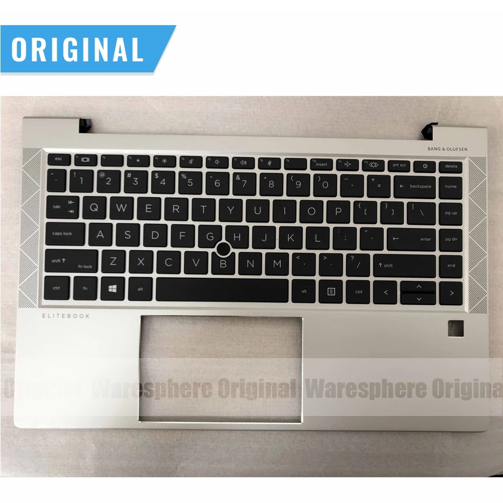 

New Original M07089-001 Palmrest for HP ELITEBOOK 840 G7 Top Cover Upper Case With US Non-Backlit Keyboard Sliver