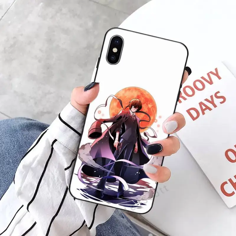 

Anime Stray Dogs Dazai Osamu Phone Case for iPhone 11 12 mini pro XS MAX 8 7 6 6S Plus X 5S SE 2020 XR