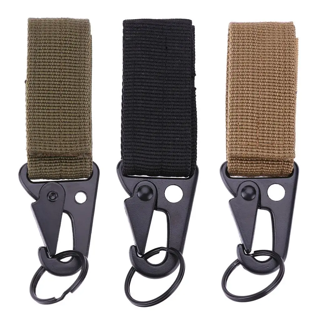 Уличная Военная нейлоновая пряжка с крючком держатель для бутылки водой зажим