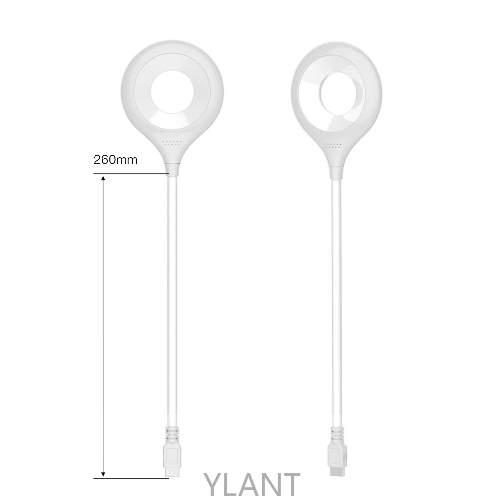 

Ylant Flexo LED Table Lamp Portable USB Desk Lamp Study Reading Book Lights for Computer PC Laptop Ring Eye Care Led Light