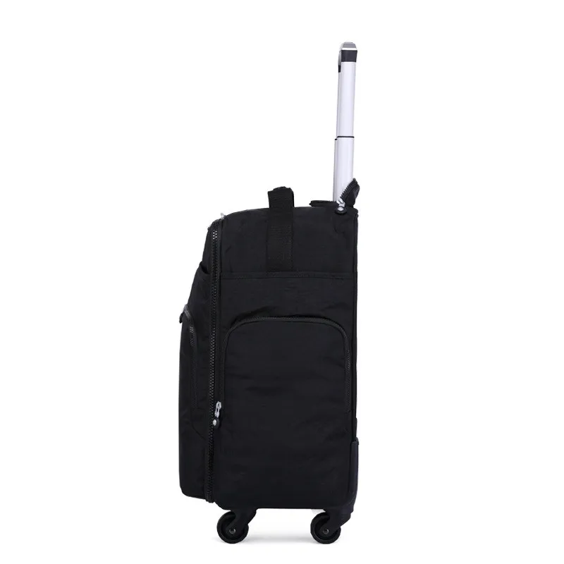 Универсальный дорожный деловой чемодан на колесиках нейлоновая дорожная