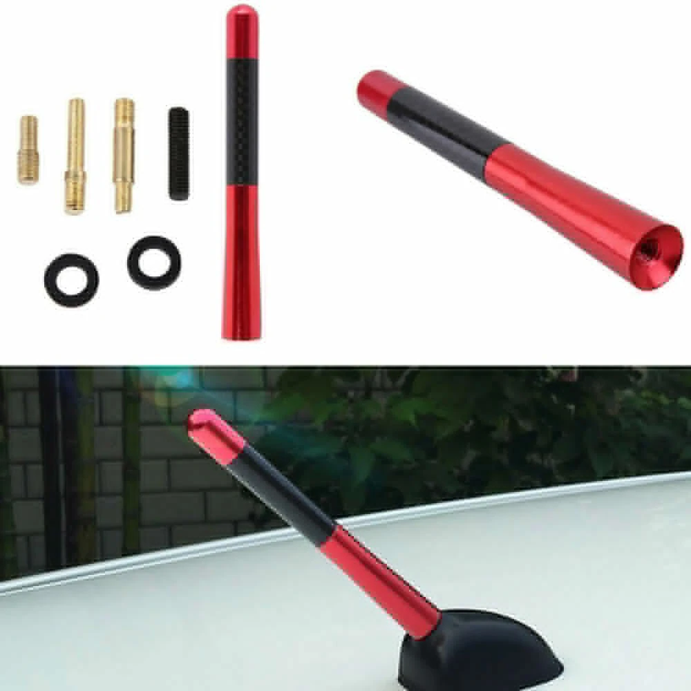 Автомобильная модификация сигнала углеродная волоконная антенна 4 7 дюймов