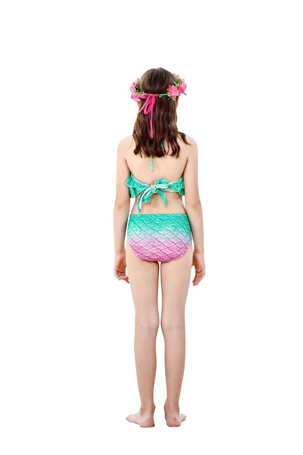 

3D Printed Mermaid Tail Cosplay For Grils Slightly Swim Bikini And Ariel For Swimming Dress Wig Halloween Costume