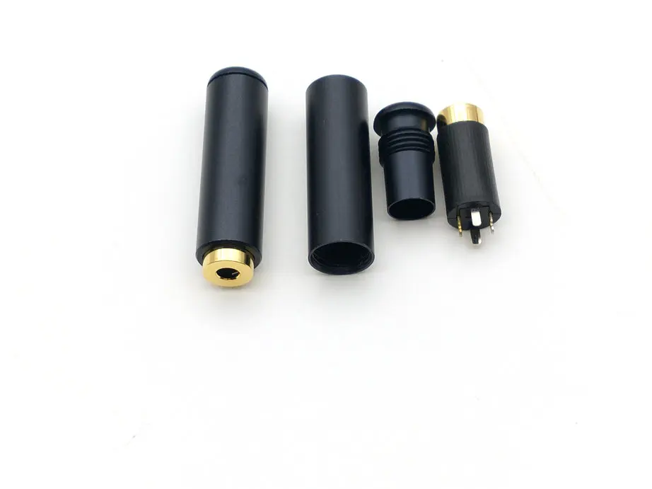 2 5 мм 4 полюсный гнездовой разъем аудиоразъем для пайки Новинка|Соединители| |