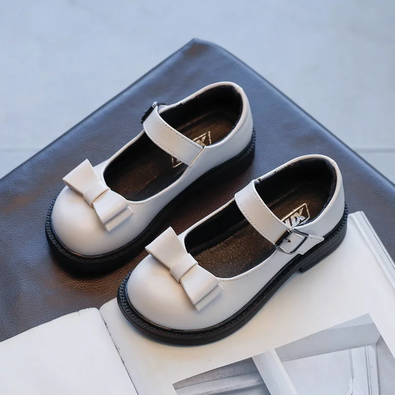 Kids Party Dress Black School Shoes For Children Autumn 3 4 