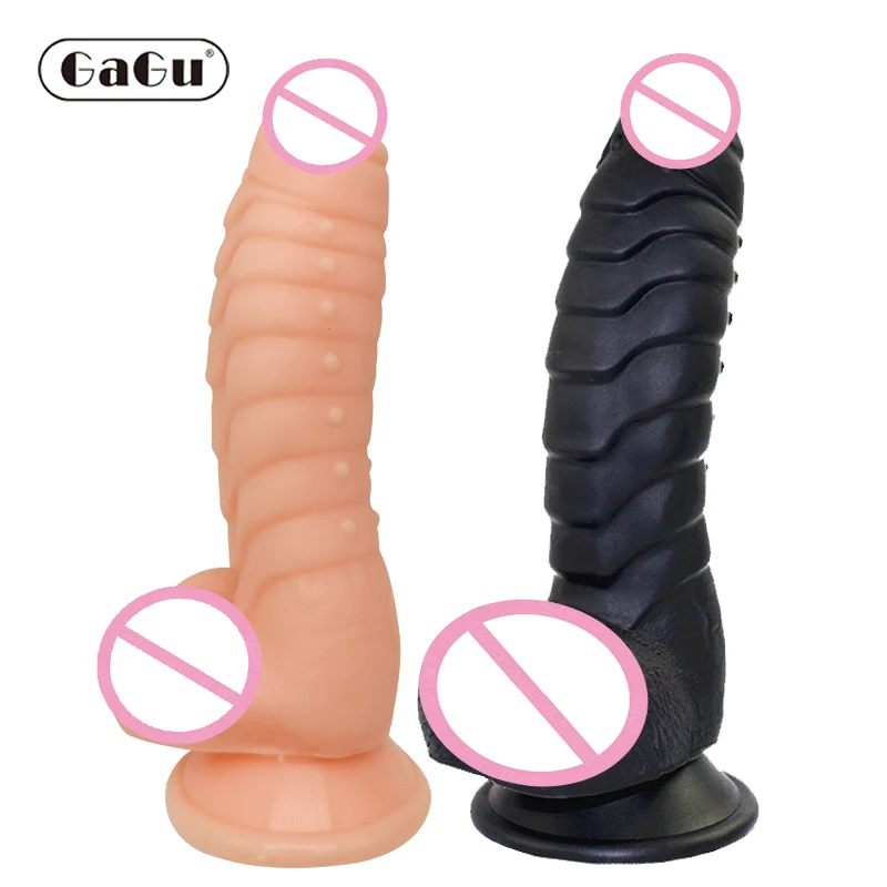 GaGu 2 цвета навес динозавра Пенис с присоской фаллоимитатор женские взрослые секс