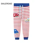 Новинка 2022, весенние брюки для экскаватора SAILEROAD, брюки для мальчиков, повседневные спортивные брюки для транспортных средств, теплые спортивные брюки