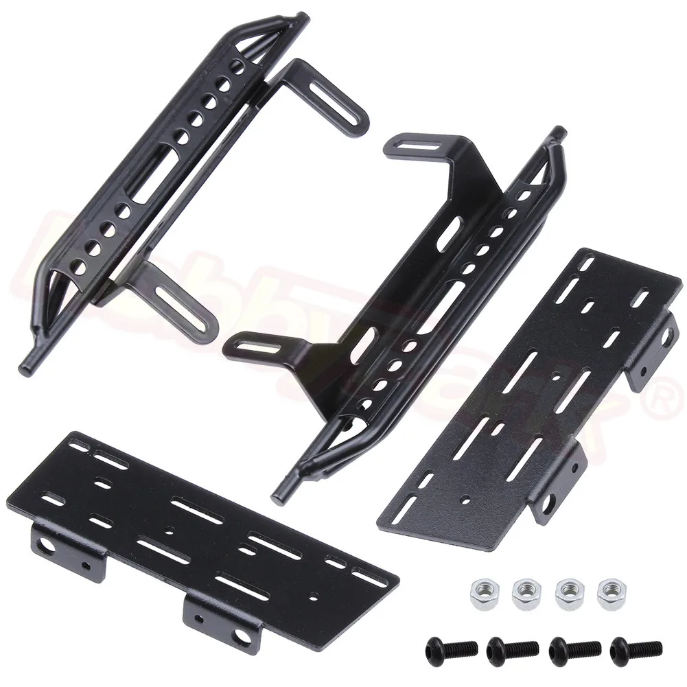 Metal Side Pedal Step Running Boards Foot-Plate for Axial SCX10 1/10 RC Crawler Body Shell Parts | Игрушки и хобби