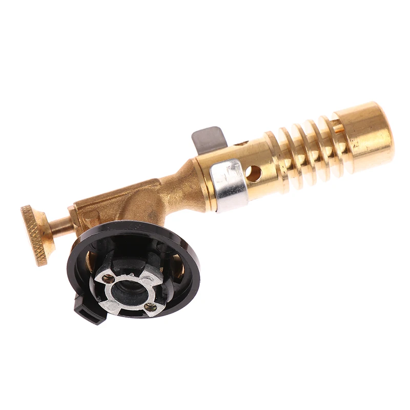 

Portable Gas Torch Flame Gun Blowtorch Copper Flame Butane gas-Burner Lighter Heating Welding For Outdoor Camping BBQ Spray Gun
