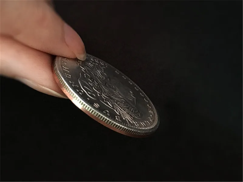 Набор монет Sun and Moon от Oliver Magic Coin Волшебные трюки Иллюзия крупным планом Волшебная