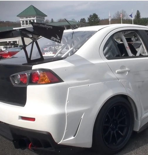 EPR Специальный заказ для EVO 10 VRS Wide Ver. Широкое переднее и заднее крыло FRP из