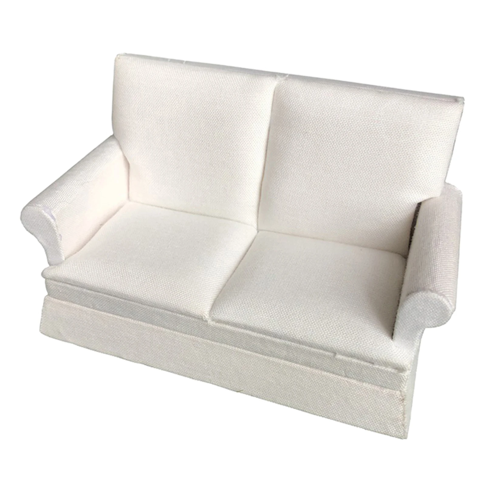 

1:12 Miniature Doll House Sofa Bedroom Dollhouse Accessories Furniture