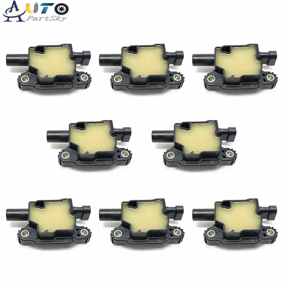 Высокое качество 8 шт. катушки зажигания для Chevrolet Silverado Tahoe GMC V8 UF413 12570616 C1511 UF