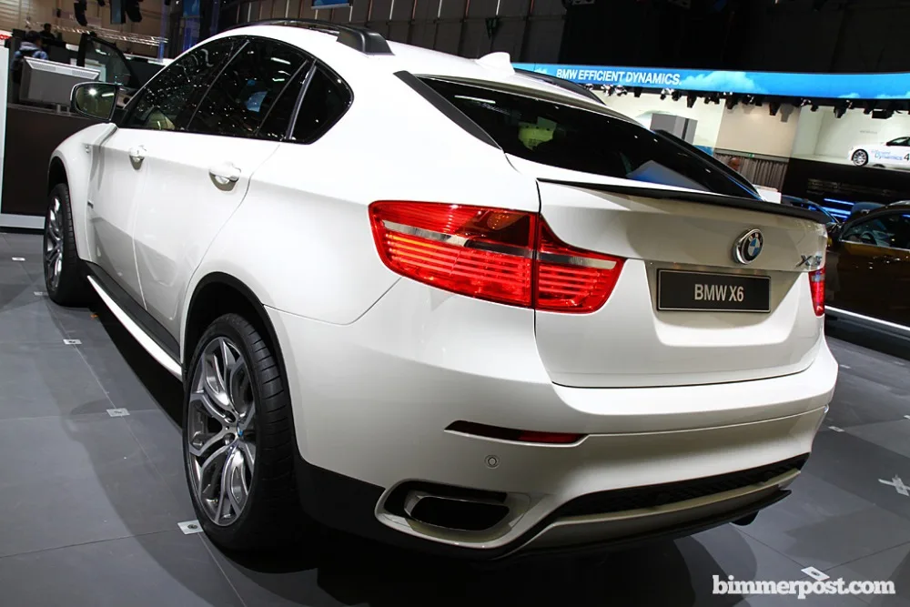 X6 E71 углеродное волокно Автомобильный задний багажник губа спойлер крыло для BMW