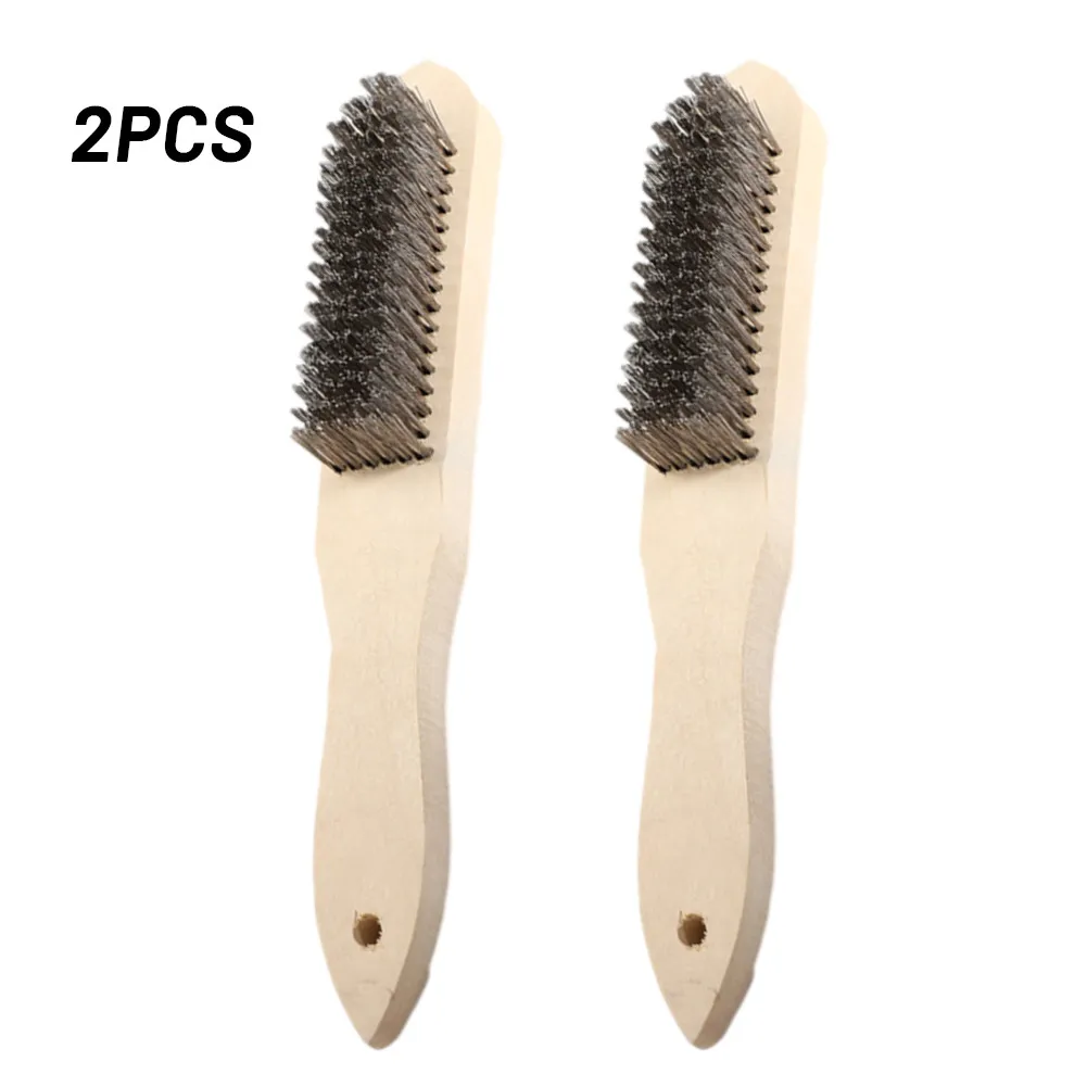 

290mm Derusting Brush Wire Brush For Metal Cleaning Hand Tool Steel Wire