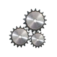 1pcs 10 25 tooth 12a chain drive flat sprocket a3 steel roller chain gear pitch 19 05mm industrial sprocket wheel