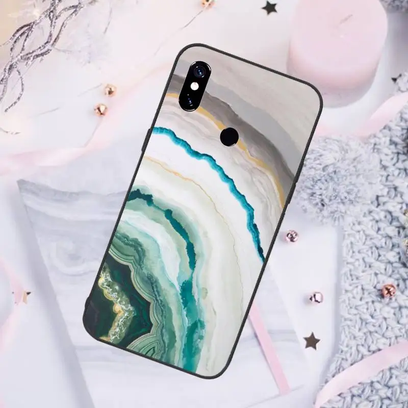 

Colored marble colorful Phone Case For Xiaomi Redmi 7 8 9t a3Pro 9se k20 mi8 max3 lite 9 note 9s 10 pro