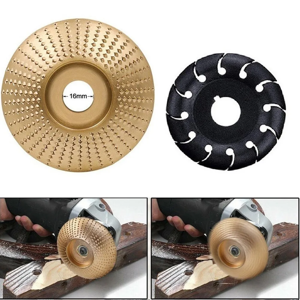 

2 Pcs Carving Discs Shaping Disc Grinding Wheel Carbide Sanding Pad Metalworking Polishing For Angle Grinder Accessories