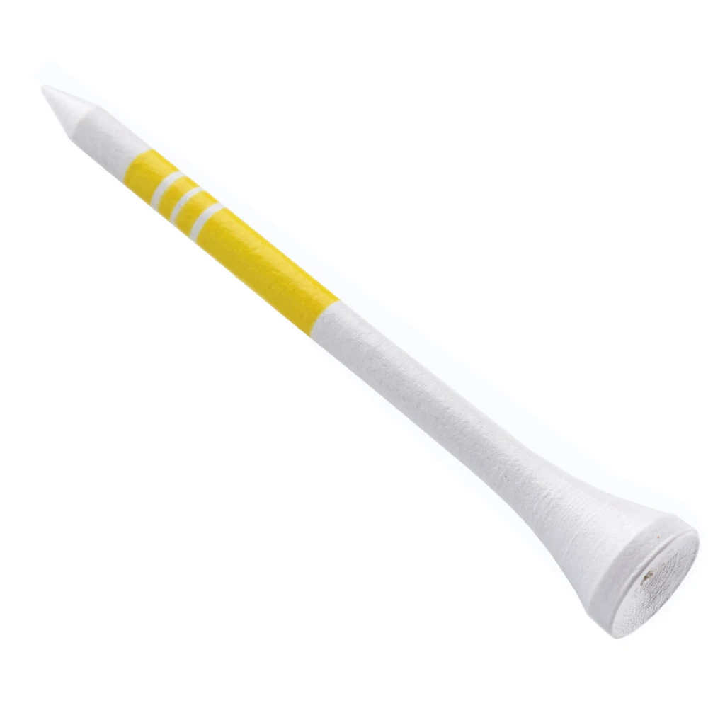 100 шт./упак. гольф деревянный футболки Профессиональный Ти для гольфа 69 мм